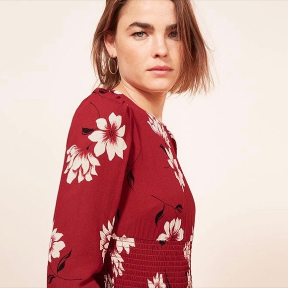 Reformation dress in Crimson size XS/2 - Picture 4 of 5